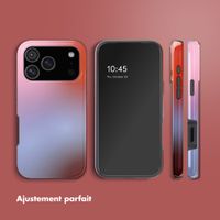 Selencia Coque arrière Vivid avec MagSafe Apple iPhone 17 Pro - Gradient Soft Blush