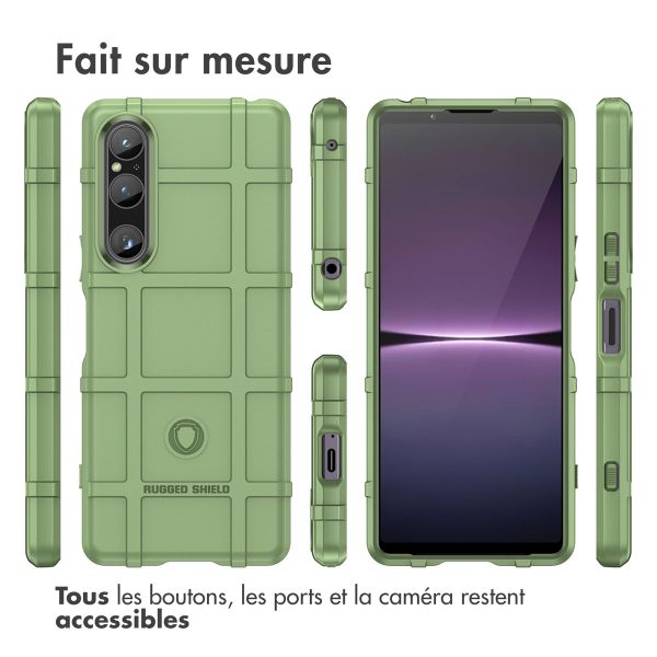 imoshion Coque Rugged Shield Sony Xperia 1 V - Vert foncé
