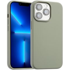 Accezz Coque Liquid Silicone avec MagSafe Apple iPhone 13 Pro - Cooper Green