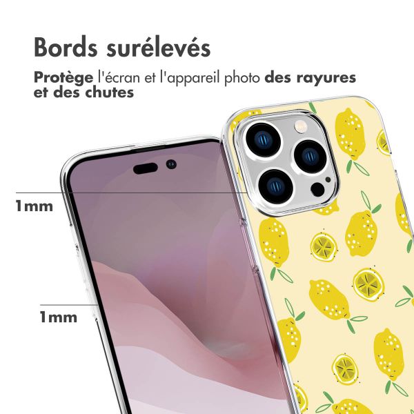 imoshion Coque Design iPhone 14 Pro - Lemons