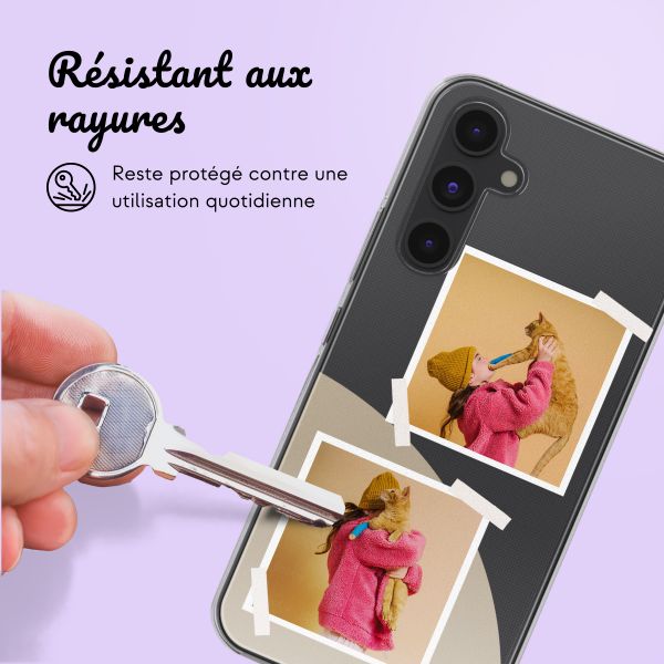 Coque avec votre propre photo et/ou texte Samsung Galaxy A54 (5G) - Filmrol nummer 2