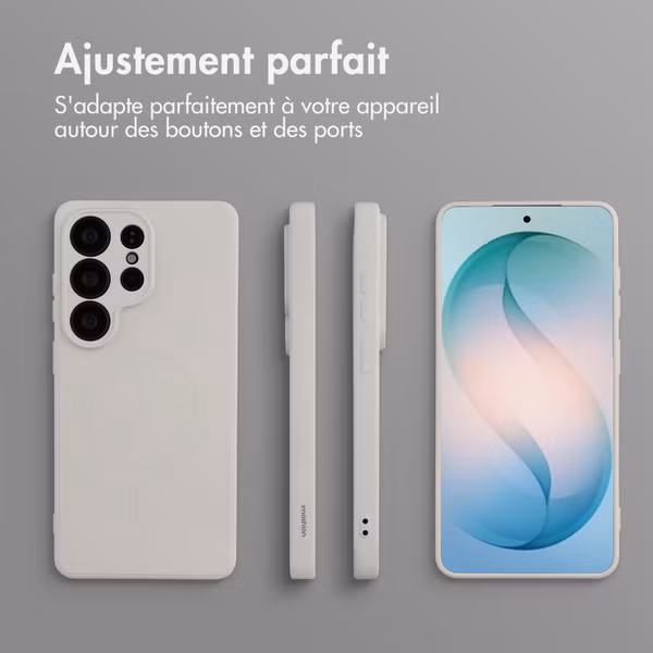 imoshion Coque Couleur avec MagSafe Samsung Galaxy S26 Ultra - Beige