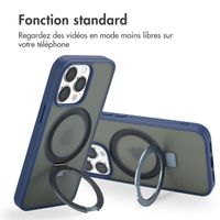 Accezz Coque Ring Stand avec MagSafe iPhone 13 Pro - Blue