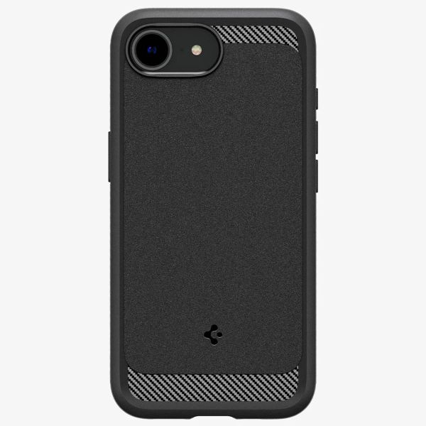 Spigen Coque Rugged Armor MagSafe iPhone 16e - Matte Black