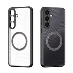 Dux Ducis Coque arrière Aimo avec MagSafe Samsung Galaxy S25 FE - Transparent