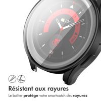 imoshion Coque rigide à couverture complète Samsung Galaxy Watch 5 - 40 mm - Noir