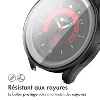 imoshion Coque rigide à couverture complète Samsung Galaxy Watch 5 40 mm - Noir