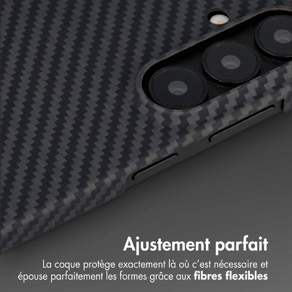 Accezz Coque Kevlar® MagSafe Samsung Galaxy S26 - Noir