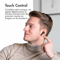 imoshion ﻿Écouteurs Aura - Écouteurs sans fil - Écouteurs sans fil Bluetooth - Noir