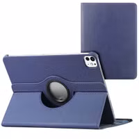 imoshion Coque tablette rotatif à 360° Apple iPad Air 11 pouces (2025) M3 / (2024) M2 / Air 5 (2022) / Air 4 (2020) / Pro 11 (2018/2020) - Bleu foncé