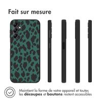 imoshion Coque Design Samsung Galaxy A14 (5G/4G) - Léopard - Vert / Noir