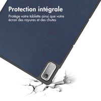 imoshion Coque tablette Trifold Lenovo Tab P11 (2nd gen) - Bleu foncé