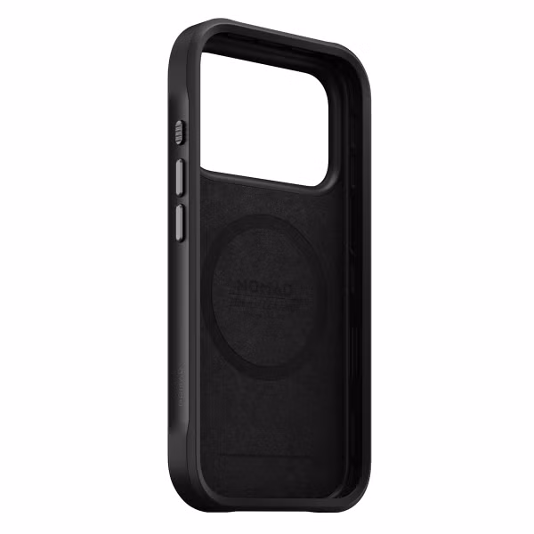 Nomad Coque Rugged Horween Leather Apple iPhone 17 Pro - Noir