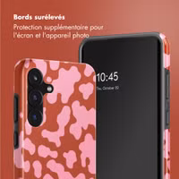 Selencia Coque arrière Vivid Samsung Galaxy S25 FE - Moo’d Blush Pink