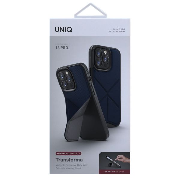 Uniq Coque Transforma avec MagSafe iPhone 13 Pro - Electric Blue