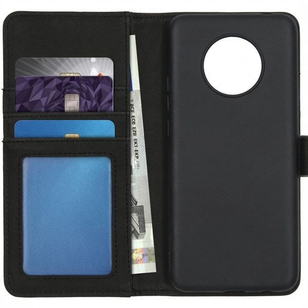 imoshion Étui de télephone portefeuille de luxe OnePlus 7T - Noir