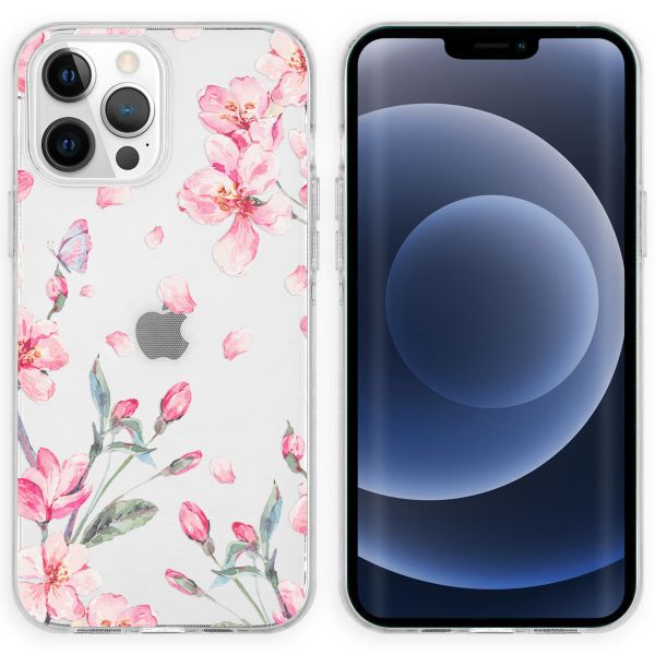 imoshion Coque Design iPhone 13 Pro - Fleur - Rose