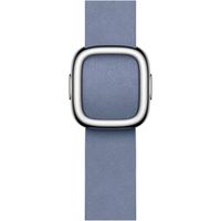 Apple Modern Buckle FineWoven Apple Watch Series 1-9 / SE - 38/40/41 mm / Series 10 - 42 mm - Taille S - Lavender Blue