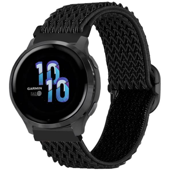 imoshion Bracelet en nylon élastique  - Connexion universelle 22 mm - Noir