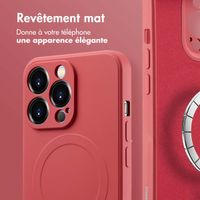 imoshion Coque Couleur avec MagSafe iPhone 13 Pro Max - Dusty Rose