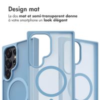 imoshion Coque Color Guard avec MagSafe Samsung Galaxy S24 Ultra - Bleu clair