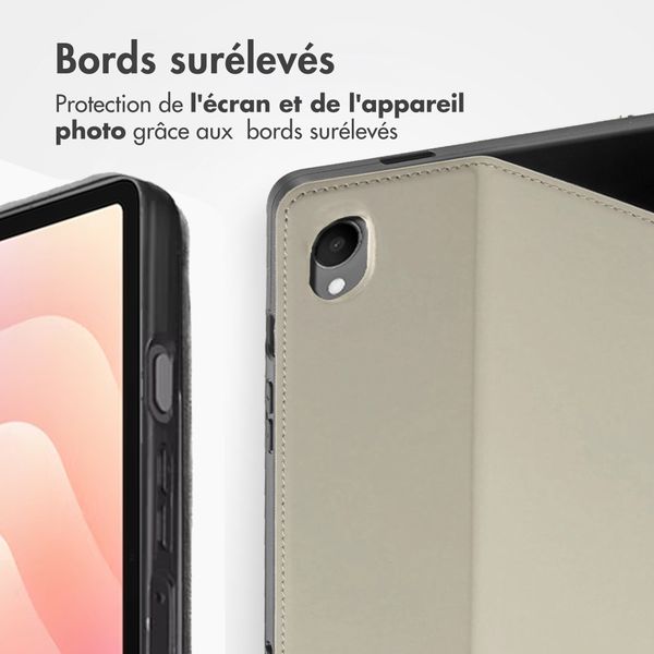 Accezz Coque tablette Classic Samsung Galaxy Tab S11 - Greige