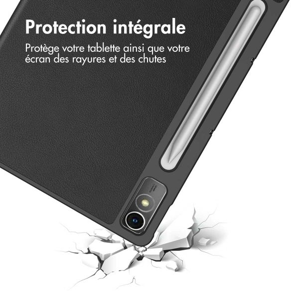 imoshion Coque tablette Trifold Lenovo Tab P12 - Noir