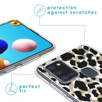 imoshion Coque Design Samsung Galaxy A21s - Leopard