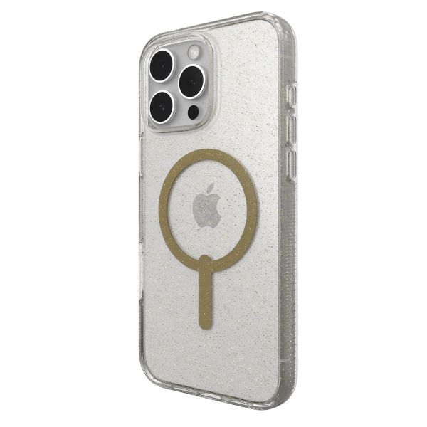 ZAGG Coque Milan Snap avec MagSafe iPhone 16 Pro Max - Gold Glitter