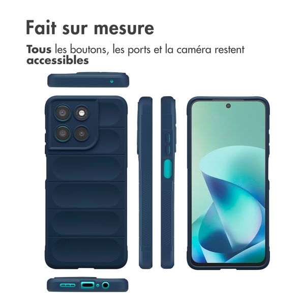 imoshion EasyGrip Backcover Motorola Moto G57 Power - Bleu foncé