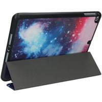 imoshion Coque tablette Design Trifold Apple iPad 6 (2018) 9.7 pouces / iPad 5 (2017) 9.7 pouces / Air 2 (2014)/Air 1 (2013) - Space