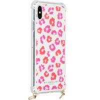 My Jewellery Housse avec cordon pour coque silicone Design iPhone Xs Max