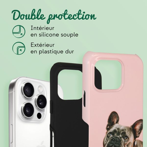 Concevez votre propre coque Tough Apple iPhone 16 Pro Max - Blanc