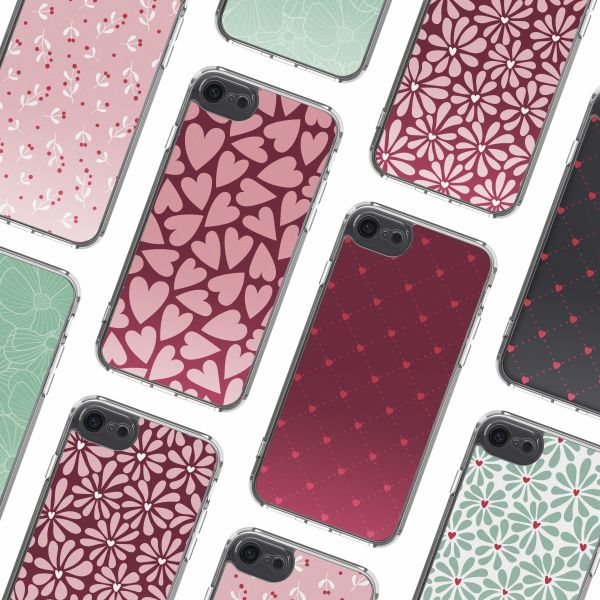 imoshion Coque Design Apple iPhone SE (2022 / 2020) / 8 / 7 - Hearty Blush