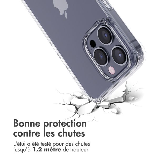 imoshion Coque Stand Apple iPhone 15 Pro Max - Transparent