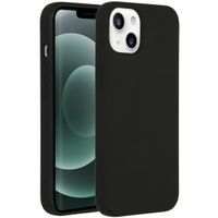 Accezz Coque Liquid Silicone Apple iPhone 13 Mini - Noir