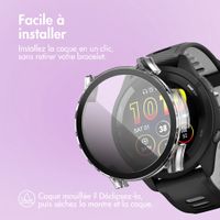 imoshion Coque rigide à couverture complète Garmin Forerunner 265 - Transparent