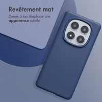 imoshion Coque Couleur Xiaomi Redmi Note 14 Pro (4G) - Bleu foncé