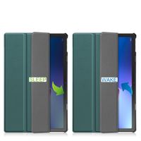 imoshion Coque tablette Trifold Lenovo Tab M10 Plus (3rd gen) - Vert foncé