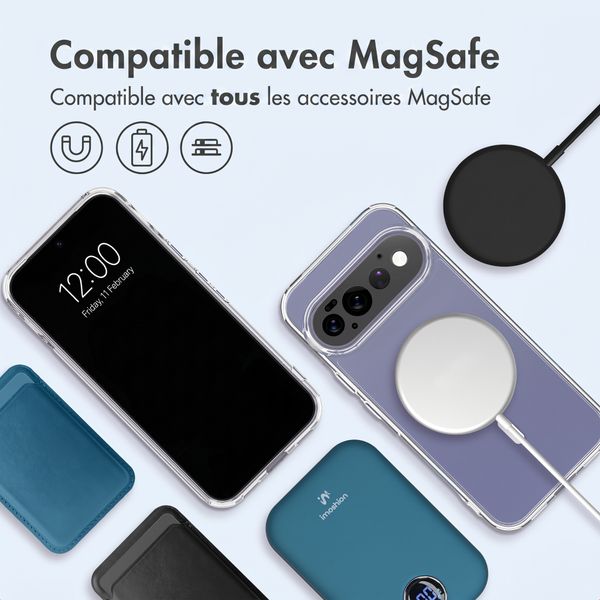 imoshion Coque arrière de protection avec MagSafe Google Pixel 11 Pro - Transparent