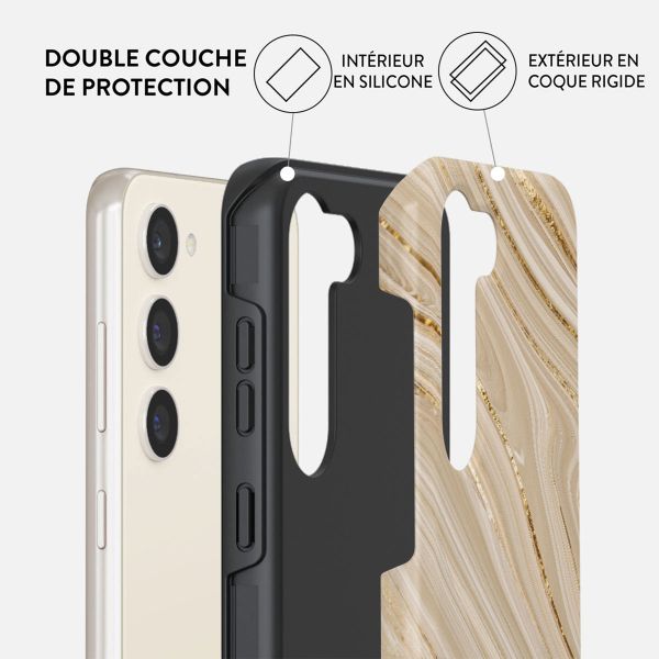 Burga Coque arrière Tough Samsung Galaxy S23 - Full Glam