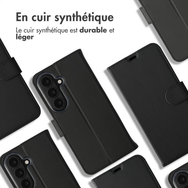Accezz Étui de télephone Wallet Samsung Galaxy S26 Plus - Noir