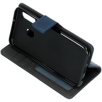 imoshion Étui de télephone portefeuille Samsung Galaxy A40 - Bleu foncé