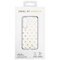 iDeal of Sweden Coque arrière Mirror Samsung Galaxy S24 - Golden Hearts
