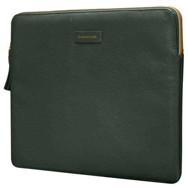 dbramante1928 ﻿Paris Sleeve - Pochette ordinateur 13 pouces - Cuir véritable - MacBook Pro 13 pouces / Air 13 pouces - Evergreen