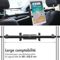 imoshion Support de tablette pour voiture - Appui-tête - Universel - Réglable