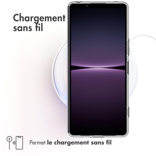 Accezz Coque Clear Sony Xperia 1 V - Transparent