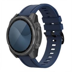 imoshion Bracelet QuickFit® Line en silicone  - Connexion Garmin 20 mm - Bleu foncé
