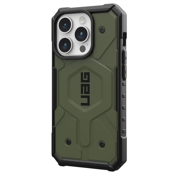 UAG Coque Pathfinder MagSafe iPhone 15 Pro - Olive Drab