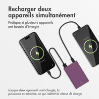 imoshion Ultra Series Batterie externe 10.000 mAh - Bordeaux